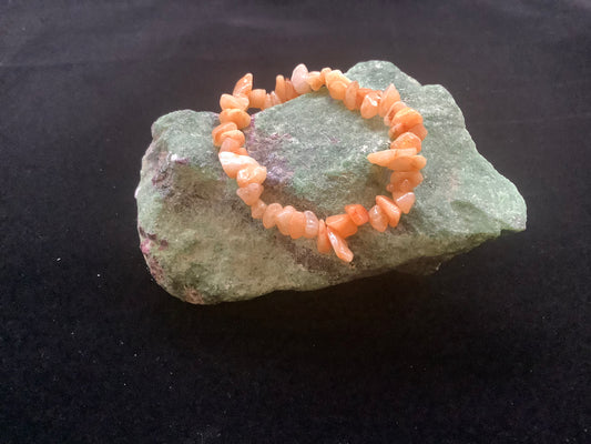 Aventurine orange bracelet